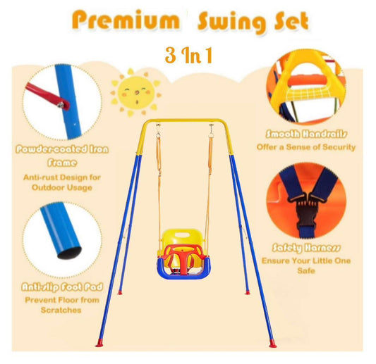 ZS - 3 in 1 Swing Set