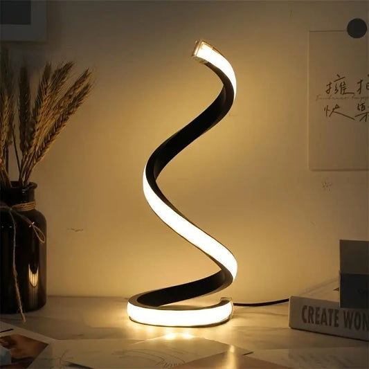 ZS - Spiral LED Table Lamp - Dimmable