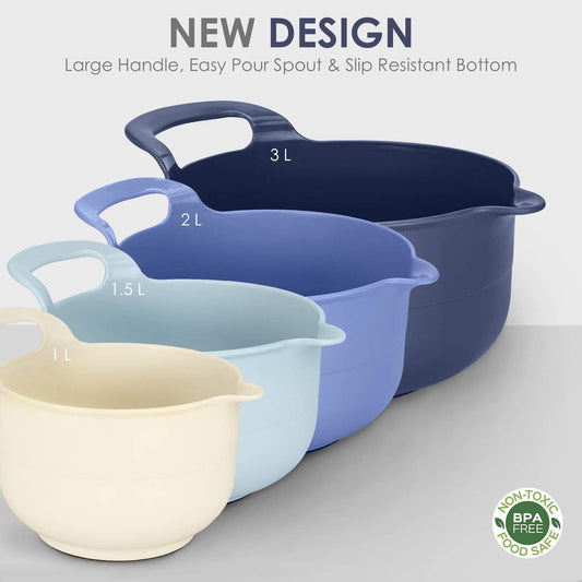 ZS - Cook with Color Nesting Mixing Bowl 4pcs Set