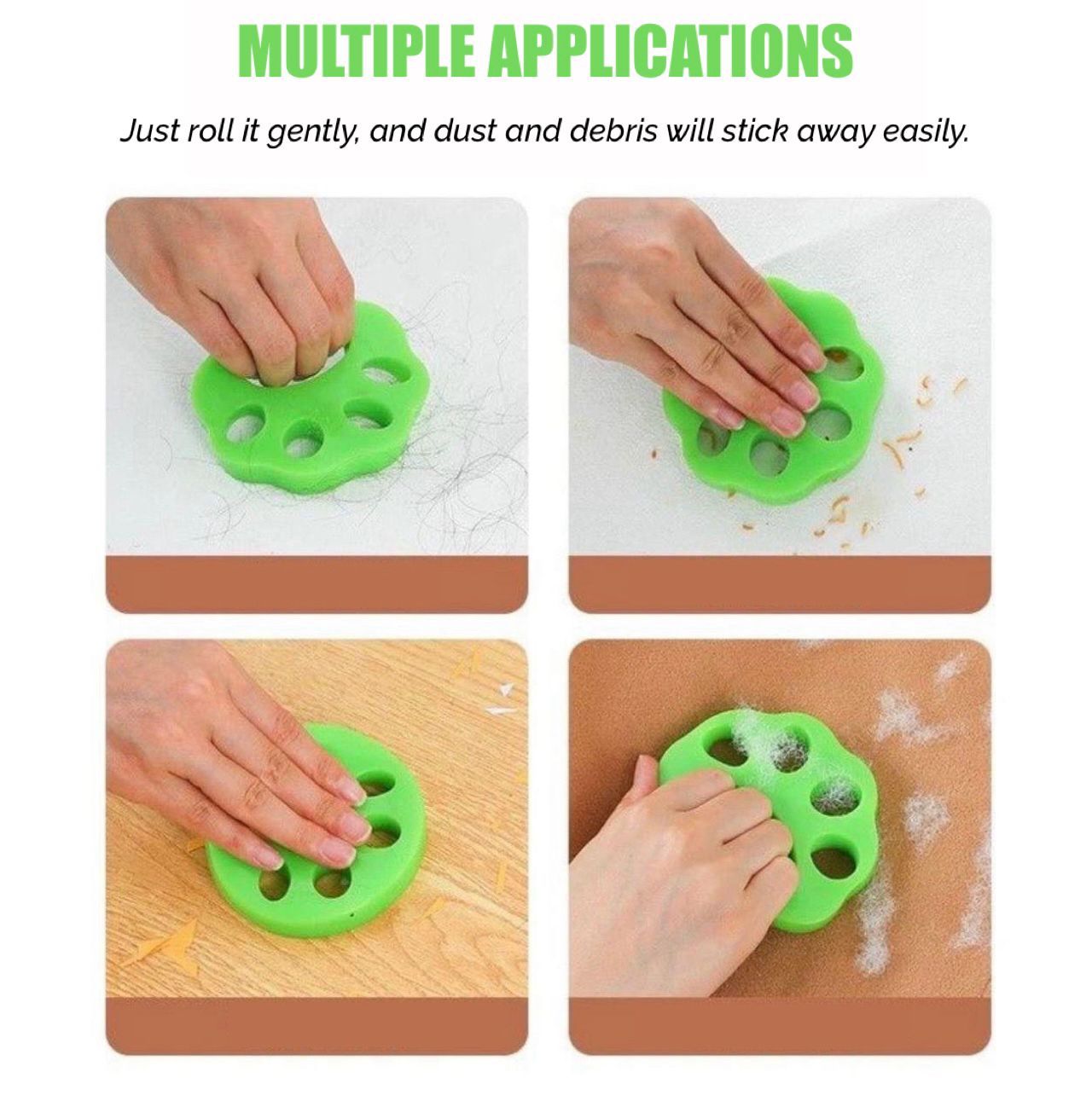 ZS - 2pcs Fur Remover - Reusable