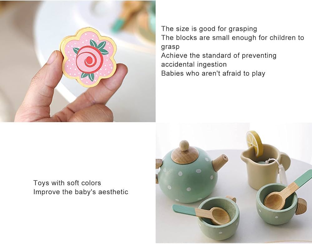 ZS - Kiddies Wooden Tea Set