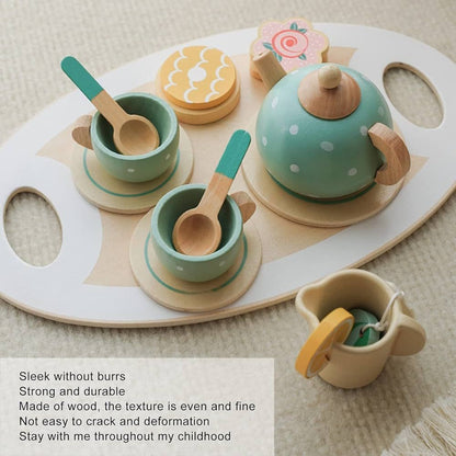 ZS - Kiddies Wooden Tea Set