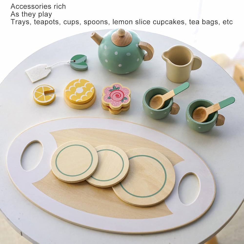 ZS - Kiddies Wooden Tea Set