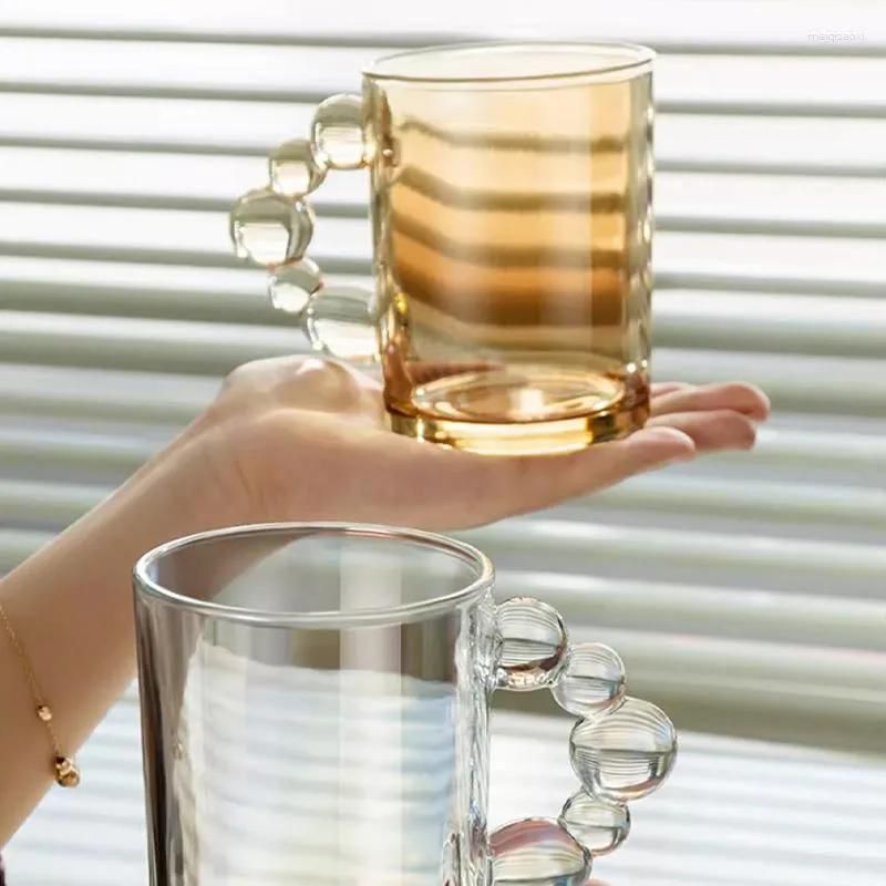 ZS - 6 Pcs Pearl Bubble Mug Set