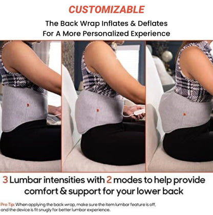 ZS - 3 in 1 Heat & Massage Back Wrap