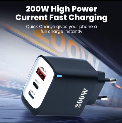ZS - 200W Fast Charger with Multiple Ports