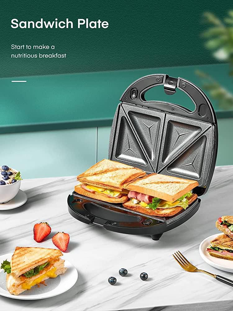 ZS - RAF 3 in 1 Sandwich Maker (Sandwich-Waffle-Grill)