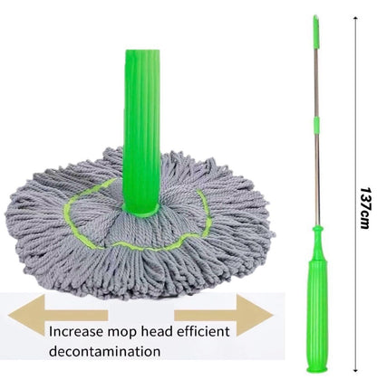 ZS - 360 Rotating Mop With 2 Mop Head