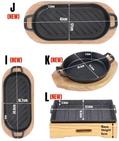 ZS - Cast Iron Sizzlers