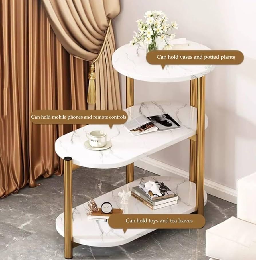 ZS - Sofa Side Table 3-Tier