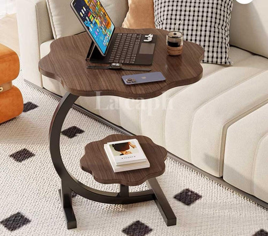 ZS - 2-Tier Flower Shaped Side Table