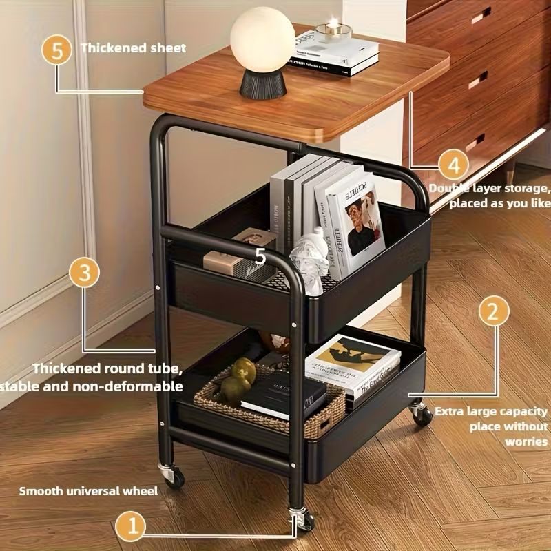 ZS - 2 in 1 Trolley Table