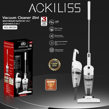 ZS - Ackiliss ACL-8673W 2-in-1 Vacuum Cleaner