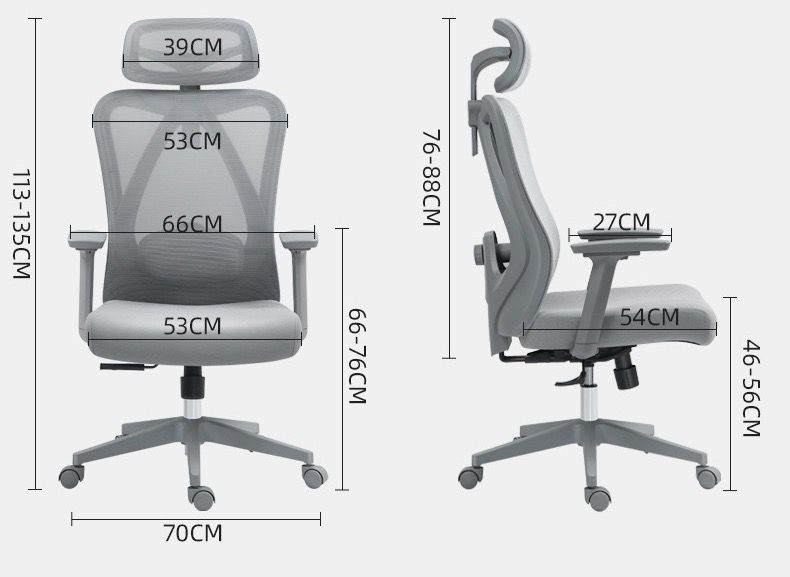 ZS  - Modern Ergonomic Office Chair