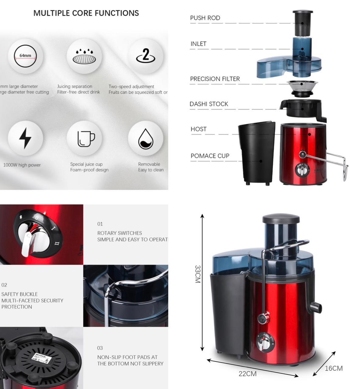 ZS - RAF - Juice Extractor