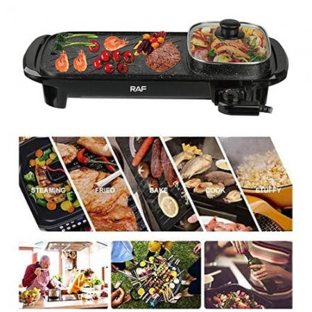ZS - RAF Multifunctional 2 In 1 Electric BBQ Grill