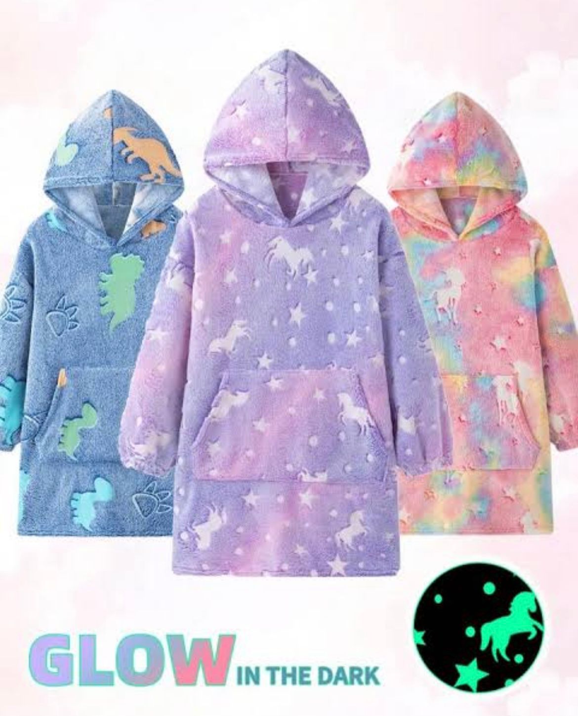 ZS - Kiddies Glow in the dark Hoodie