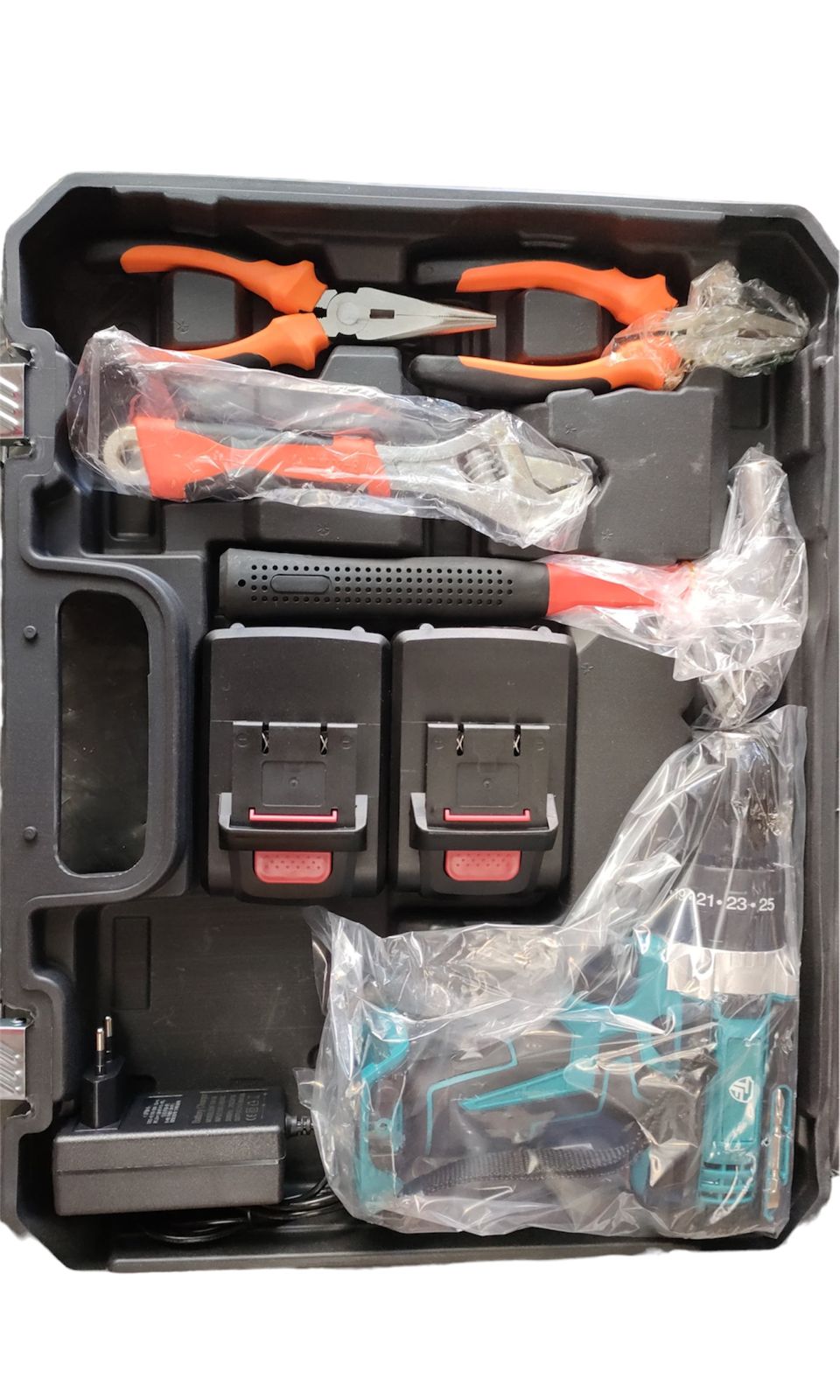 ZS - 21V Electric Drill with Tools CORDLESS