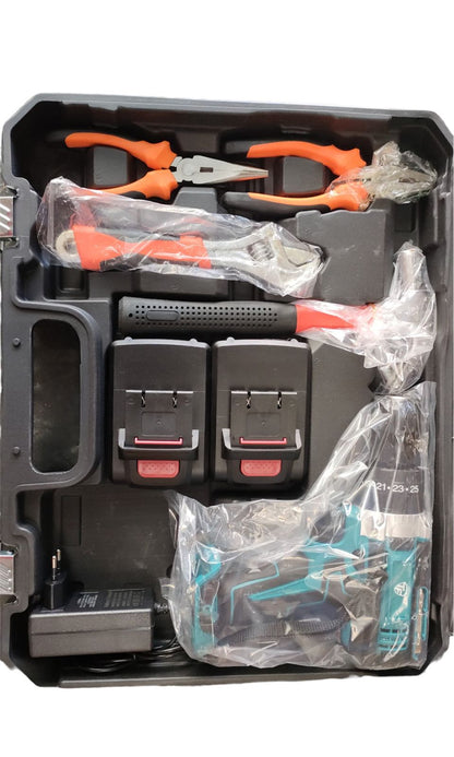 ZS - 21V Electric Drill with Tools CORDLESS