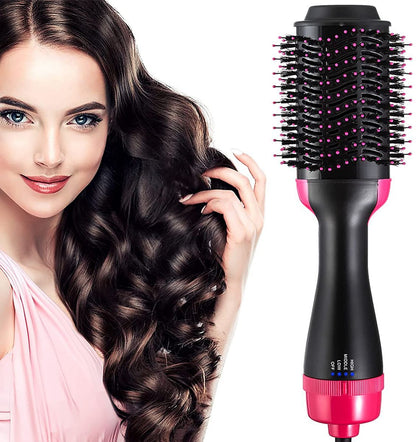 ZS - One-Step Hot Air Blower Hair Brush Dryer and Volumizer Style Comb