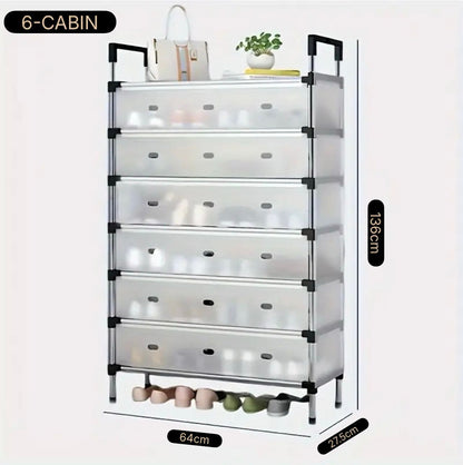ZS - 6-Cabin Shoe Cupboard