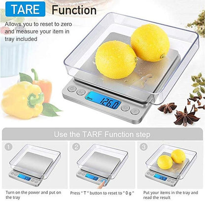 ZS - Mini Kitchen Scale 0,1g to 2kg