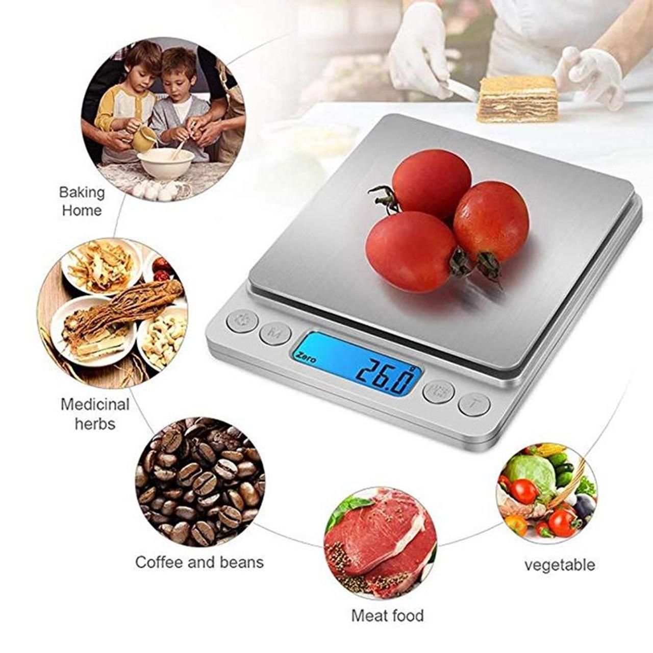 ZS - Mini Kitchen Scale 0,1g to 2kg