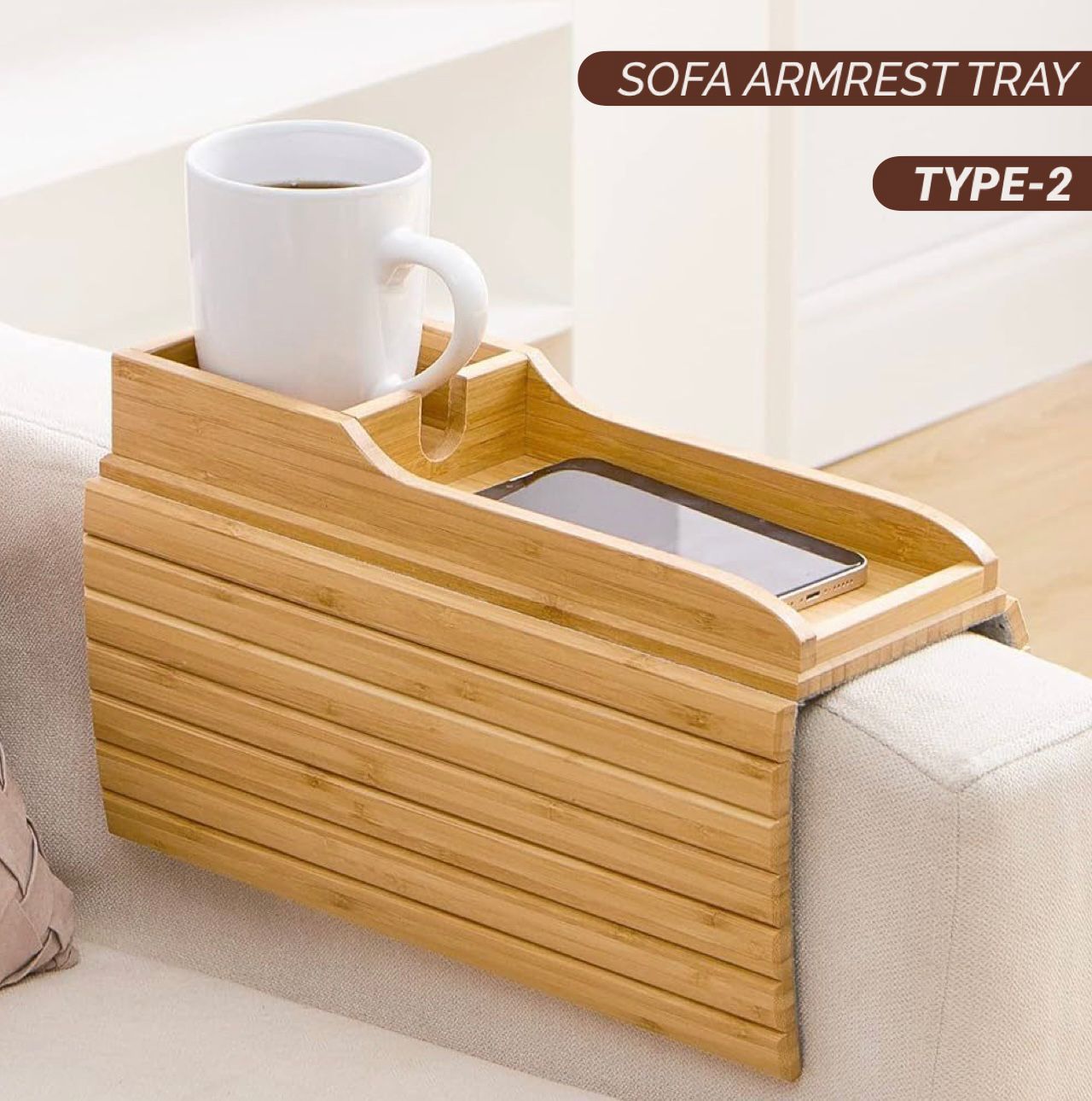 ZS - Sofa Armrest Tray