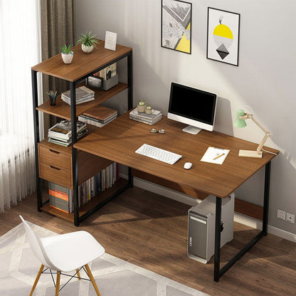 ZS - Computer Desk with Bookshelf