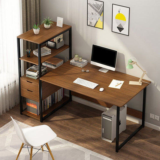 ZS - Computer Desk with Bookshelf