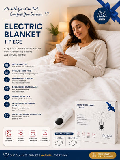 ZS - Premium Electric Blanket Remote-Controlled