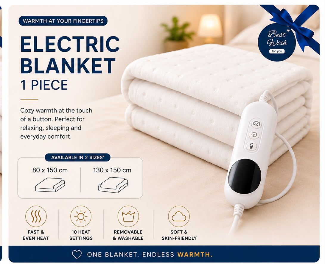 ZS - Premium Electric Blanket Remote-Controlled