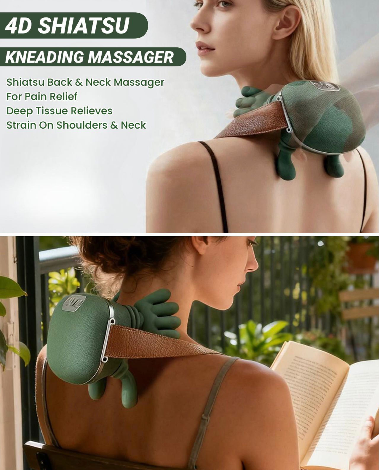 ZS - 4D SHIATSU KNEADING MASSAGEER&nbsp;