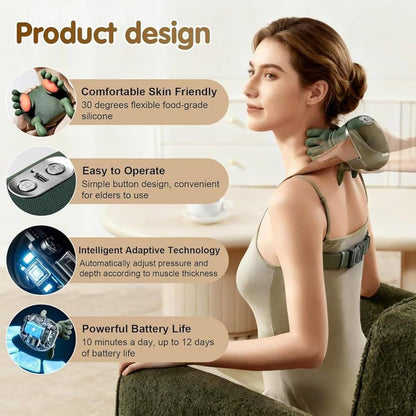ZS - 4D SHIATSU KNEADING MASSAGEER&nbsp;