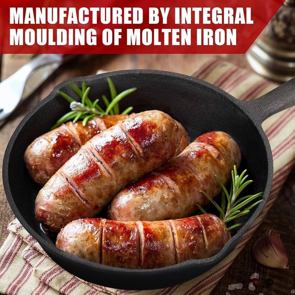 ZS - AIYI®️ CAST-IRON SKILLET SET