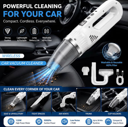 ZS - Wireless Car Vacuum Cleaner