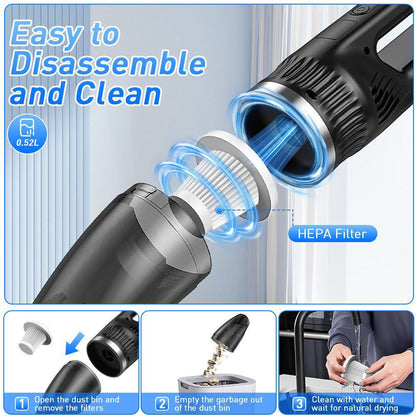 ZS - Wireless Car Vacuum Cleaner