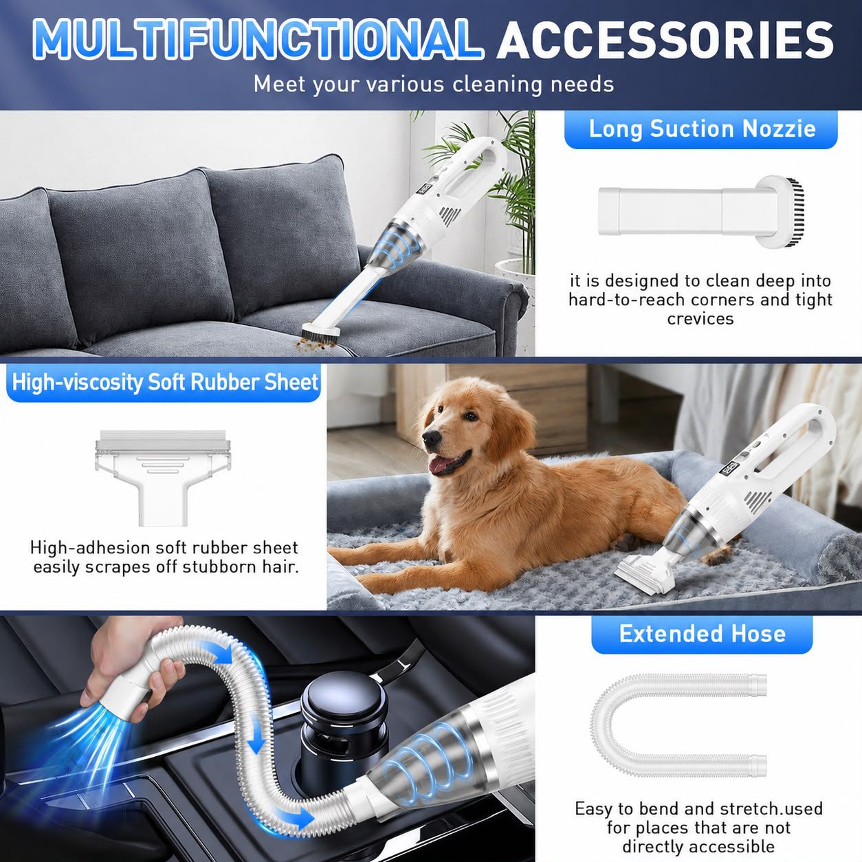 ZS - Wireless Car Vacuum Cleaner