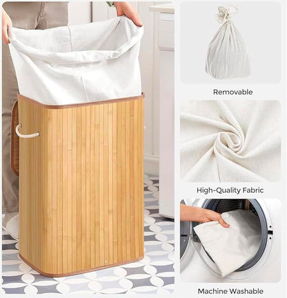 ZS - Bamboo Laundry Basket