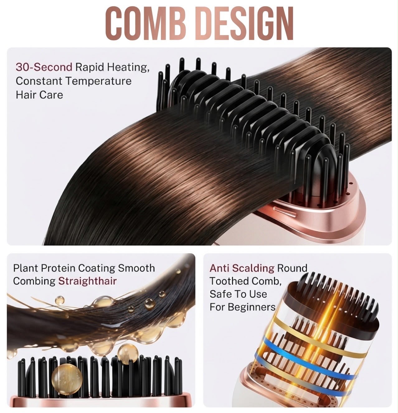 ZS - Portable Mini Hair Straightener