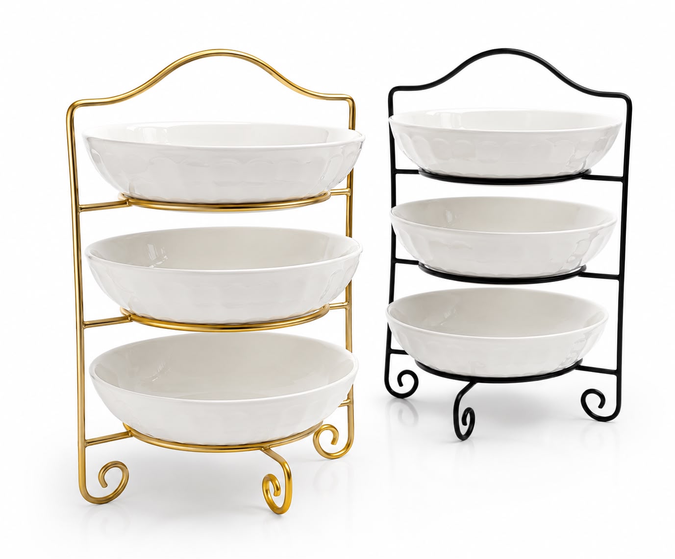 ZS - 3 Tier Bowls with Stand