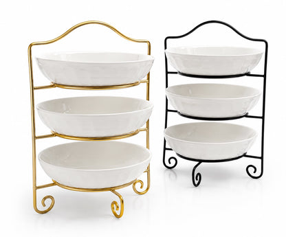 ZS - 3 Tier Bowls with Stand