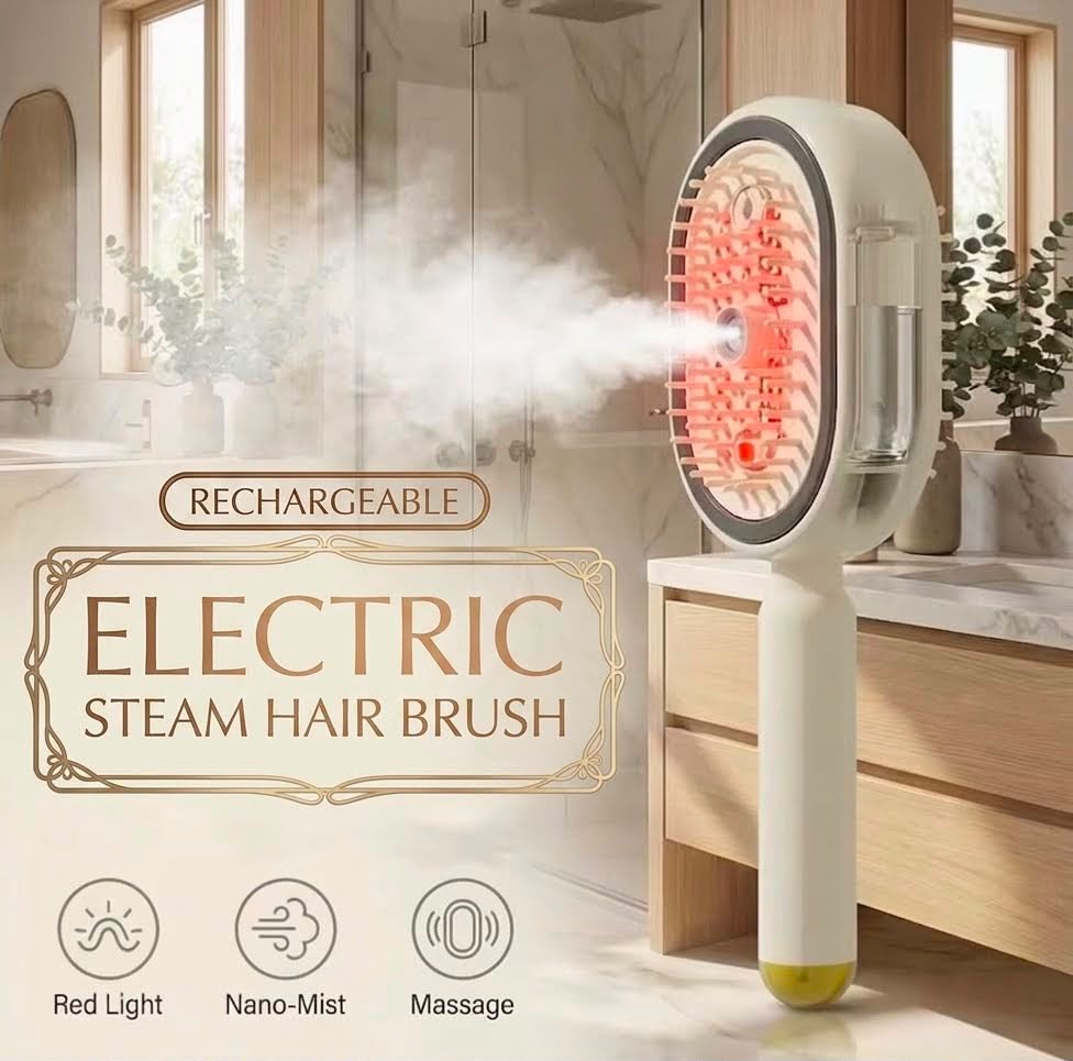 ZS - Electric Steam Hair Brush