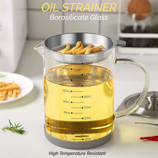 ZS - Oil Strainer Glass Jug