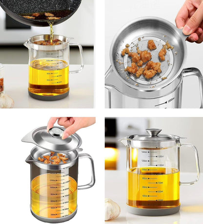 ZS - Oil Strainer Glass Jug