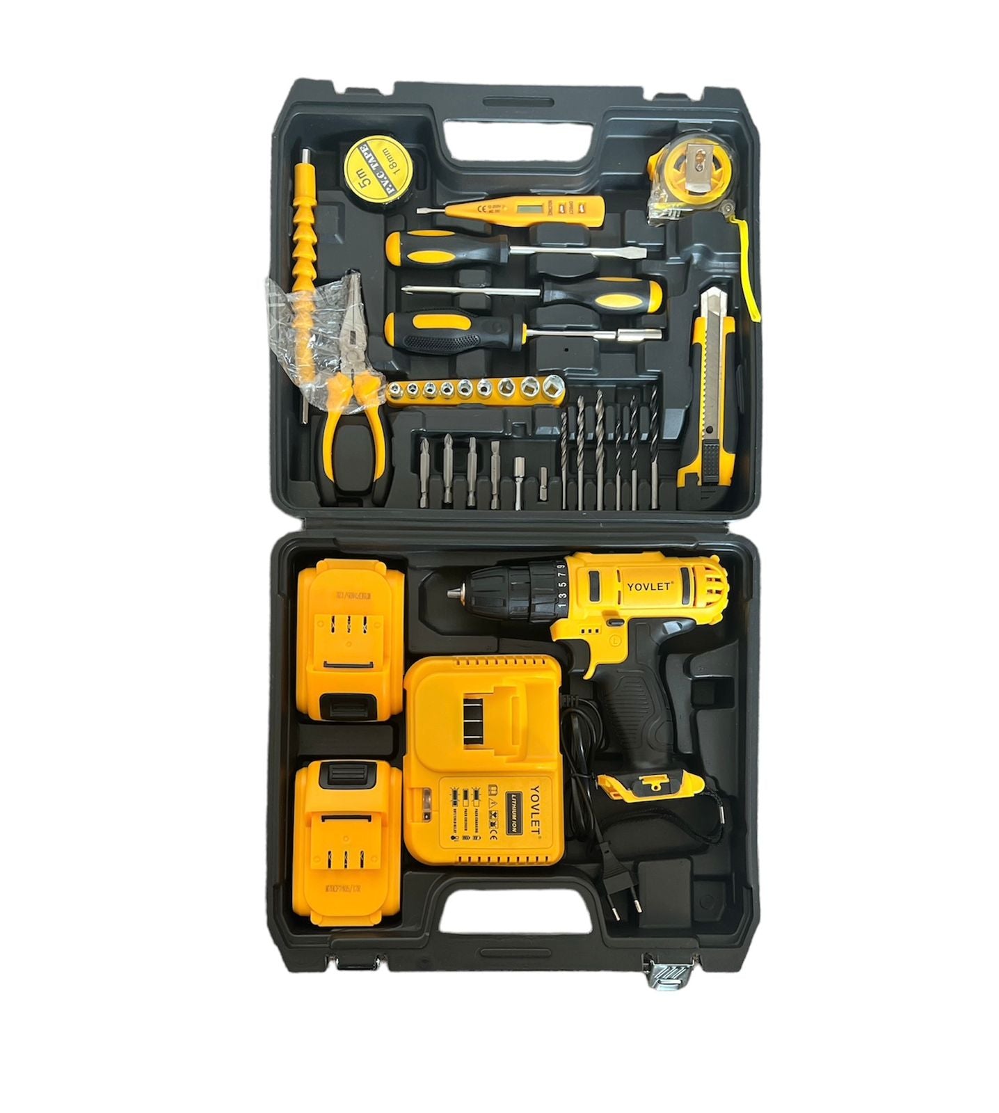 ZS - YOVLET 36V Electric Household Drill with Tools CORDLESS