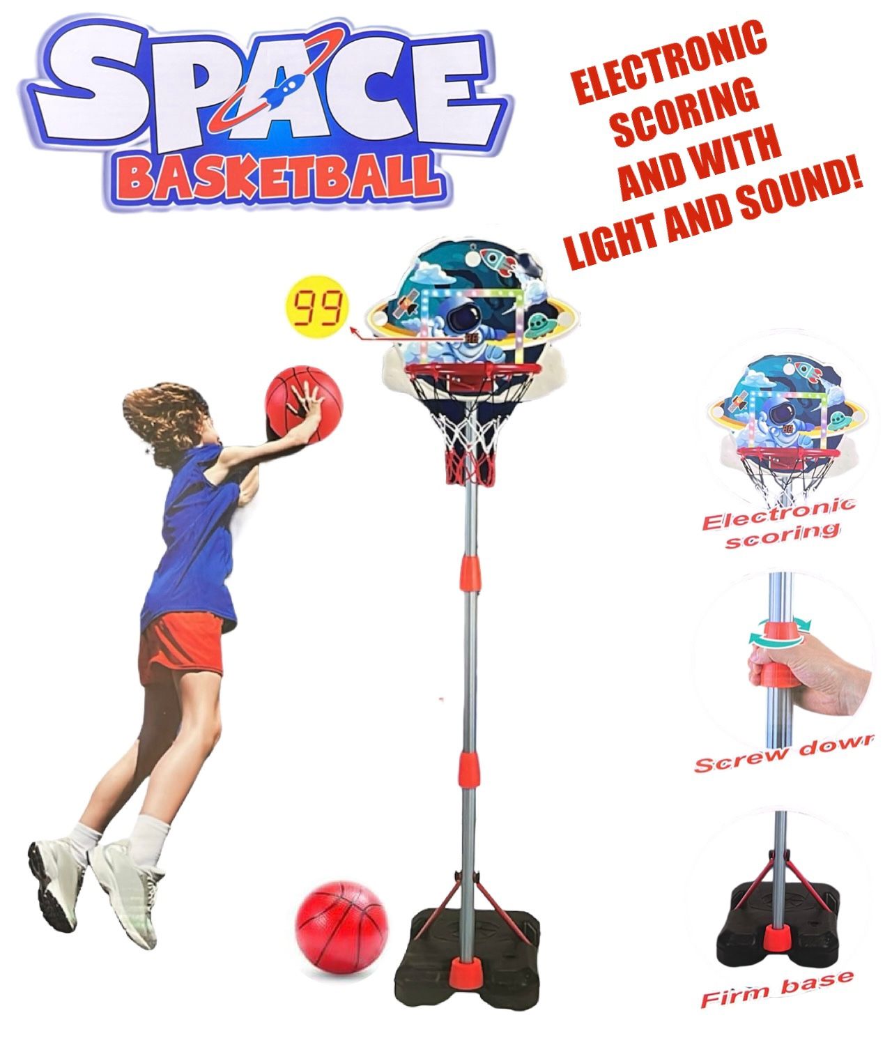ZS - Space Basketball Hoop