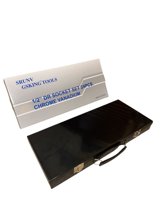 ZS - 24 Piece 1/2" socket set Chrome Vanadium