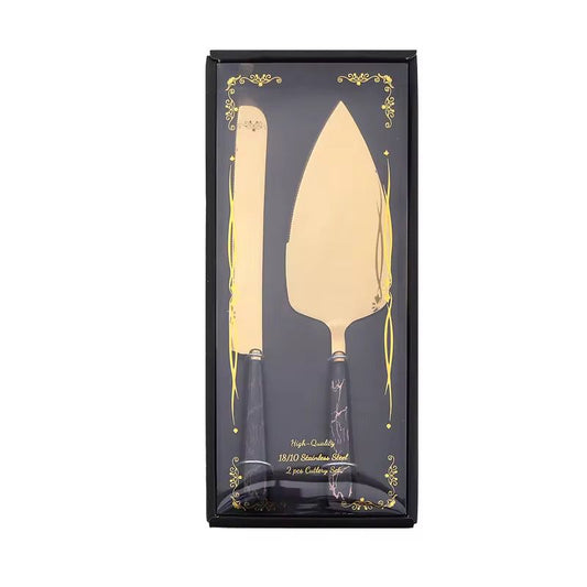 ZS - Royal 2pc Cake Knife and Lifter Set