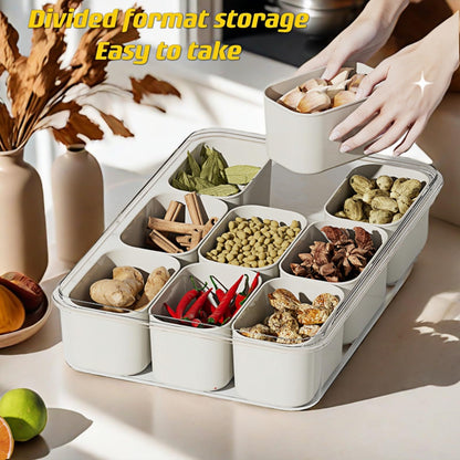 ZS - Multi-Purpose Snack Box - 9 Compartments